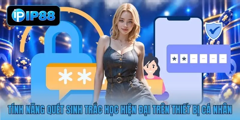 Tính năng quét sinh trắc học hiện đại trên thiết bị cá nhân